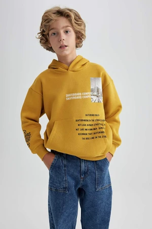 DEFACTO Oversize Fit Hooded Sweatshirt