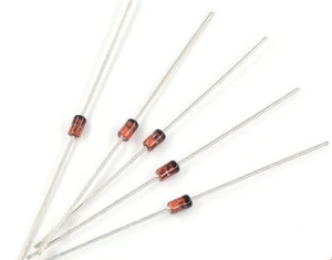 100pcs 1W Zener diode DO-41 3V 3V3 3V6 3V9 4V3 4V7 5V1 5V6 6V2 6V8 7V5 8V2 9V1 10V 11V 12V 13V 15V 1N4733A 1N4742A 1N4728A