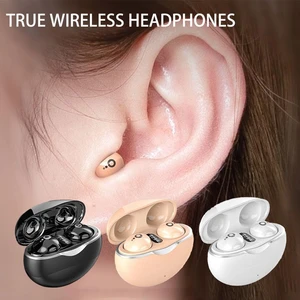 Invisible Wireless Bluetooth Headphones TWS Fone Binaural Battery Life Headset Reduction HiFi Mini Long Noise Sleep Stereo Q7A9