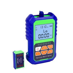 2 IN 1 High Accuracy Optical Power Meter with RJ45 Fiber Tester Self-Calibration with 6 Wavelengths