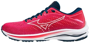 Dámské běžecké boty Mizuno Wave Rider 25 / Phlox Pink / White / Gibraltor Sea