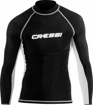 Cressi Rash Guard Man Long Sleeve Camisa Black/White XL