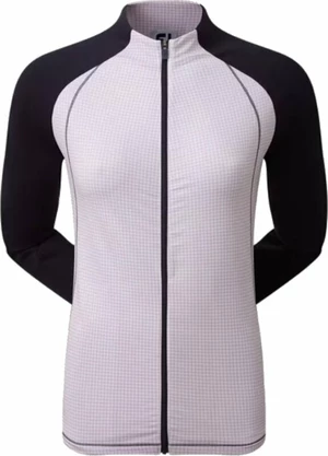 Footjoy Houndstooth Printed Womens Midlayer Navy/Purple Cloud S Sudadera con capucha/Suéter