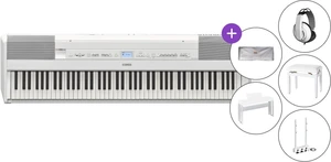 Yamaha P-525WH Deluxe SET Színpadi zongora White