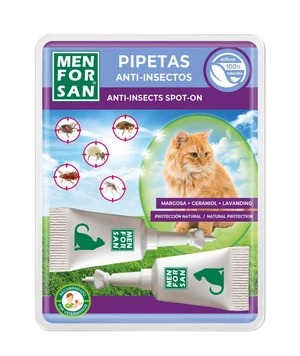 Menforsan antiparasitäre Pipetten für Katzen 2 x 1,5ml