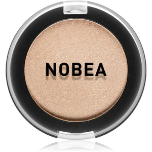 NOBEA Day-to-Day Mono Eyeshadow očné tiene s trblietkami odtieň Toasted almond 3,5 g