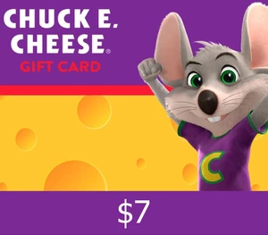 Chuck E. Cheese $7 Gift Card US