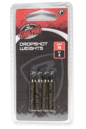 Rage strike závažíčka strike point dropshot weight - 10 g 3 ks