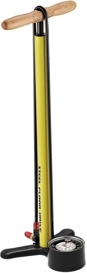 Lezyne Steel Floor Drive Pure Yellow Standpumpe