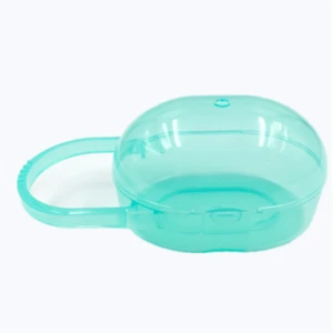 Baby Solid Pacifier Box Soother Container Holder Pacifier Box Travel Storage Case Safe Holder Pacifier PP Plastic Box Size S