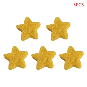 5Pcs Newborn Photography Props Baby Wool Felt Stars Photo Shooting Accessories P31B