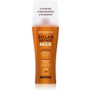 Dermacol Sun Solar Bronze tělové mléko urychlující opalování 200 ml