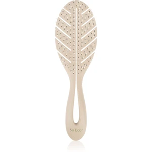 So Eco Biodegradable Detangling Leaf Brush kompostovateľná kefa na mokré vlasy 1 ks