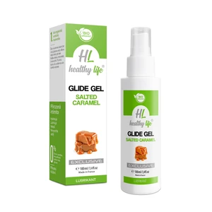 Healthy life Lubrikant Glide Gel Slaný karamel 100 ml