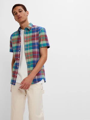 GAP Checkered Ash Shirt - Men