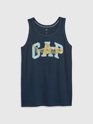 GAP Kids tank top with logo and shark - Boys