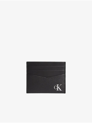 Black Men's Leather Calvin Klein Jeans Card Case - Men's