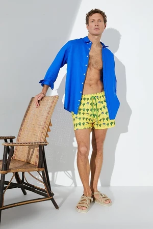 Koton Shorts - Yellow - Normal Waist