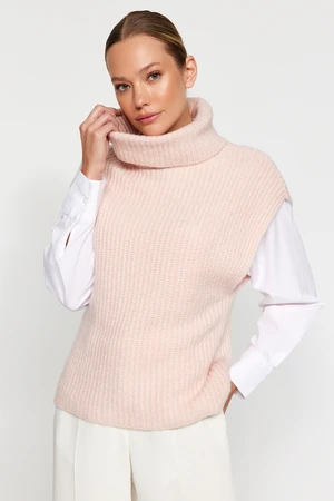 Trendyol Powder More Sustainable Turtleneck Knitwear Sweater