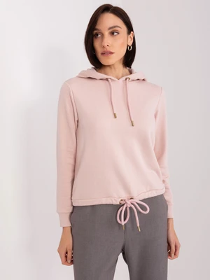 Light pink smooth hoodie SUBLEVEL