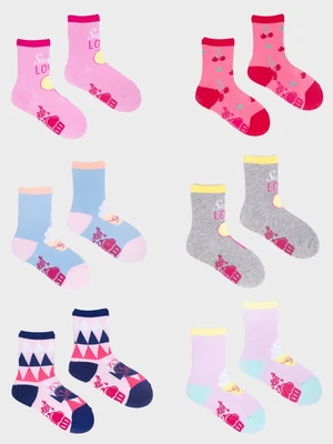 Yoclub Kids's Terry Socks 6-Pack SKA-0003G-AA0A