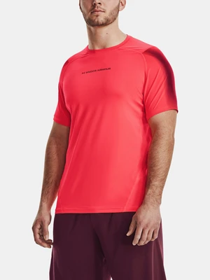 Under Armour T-Shirt UA HG Armour Nov Fitted SS-RED - Men