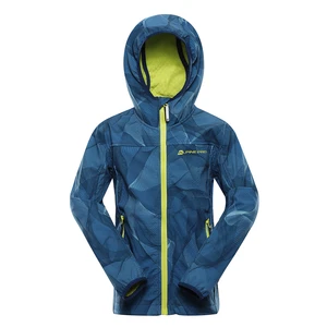 Kids softshell jacket ALPINE PRO HOORO vallarta blue variant PA