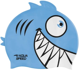 AQUA SPEED Kids's Swimming Cap ZOO Pirana 02