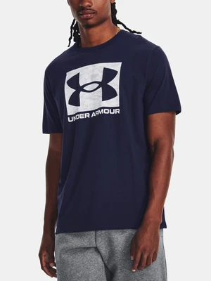 Under Armour T-Shirt UA ABC CAMO BOXED LOGO SS-BLU - Men