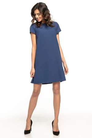 Tessita Woman's Dress T261 4 Navy Blue