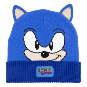 Pletená čepice s oušky Sonic