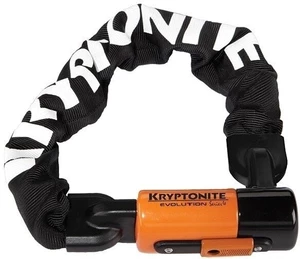 Kryptonite Evolution 1055 Mini Integrated Chain 21,5'' 10x550mm Orange/Black Cadena-Cerradura