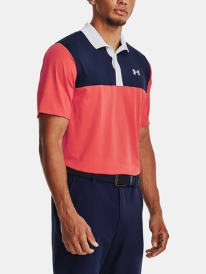 Červené pánské sportovní polo tričko Under Armour Perf 3.0