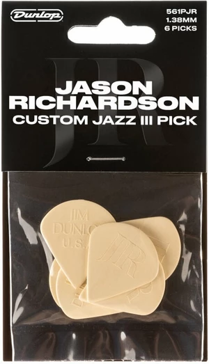 Dunlop Jason Richardson Custom Jazz III 6 pack Trsátko / Brnkátko