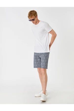 Koton Shorts - Grau - Normal Waist