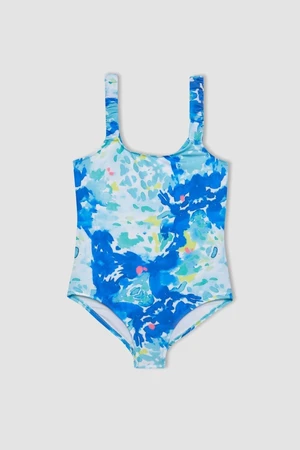 DEFACTO Girl's Patterned Swimsuit