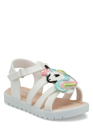 Polaris  512280.b White Baby Girl Sandals