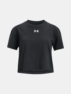 Under Armour Sportstyle Top dětský Černá