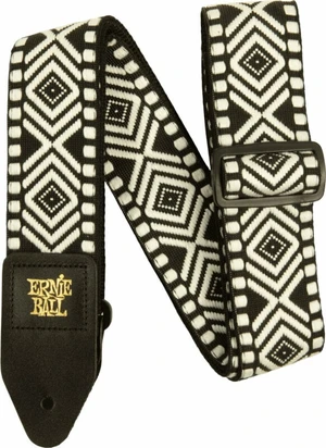 Ernie Ball Classic Jacquard Textilgurte für Gitarren White Savannah