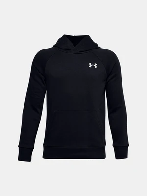 Under Armour UA Rival Cotton Hoodie Mikina dětská Černá