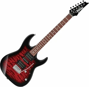 Ibanez GRX70QA-TRB Transparent Red Burst E-Gitarre