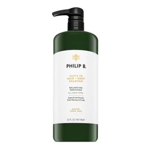 PHILIP B Santa Fe Hair + Body Shampoo šampón a sprchový gél 2v1 s osviežujúcim účinkom 947 ml