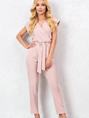 Jumpsuit pink Lalous KO-0500. S14