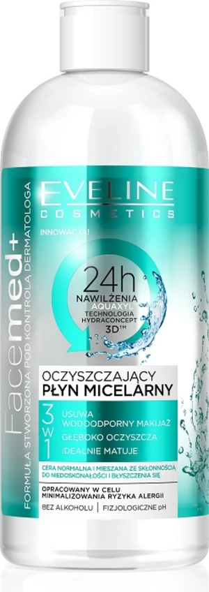EVELINE FaceMed+ - Čistící micelární voda 3v1