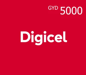 Digicel 5000 GYD Mobile Top-up GY