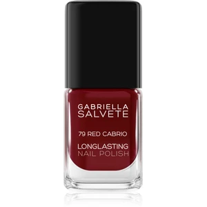 Gabriella Salvete Longlasting Enamel dlhotrvajúci lak na nechty s vysokým leskom odtieň 79 Red Cabrio 11 ml