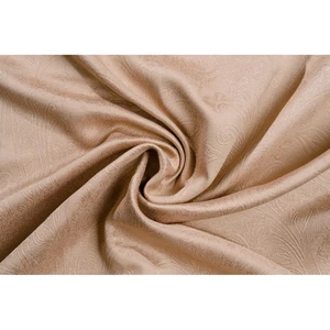 Brązowa zasłona 140x270 cm Cora – Mendola Fabrics