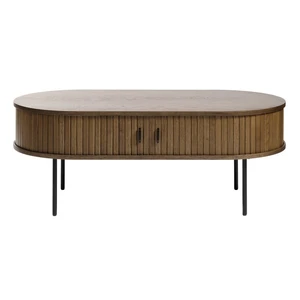 Stolik w dekorze dębu 60x120 cm Nola – Unique Furniture