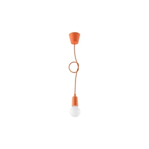 Pomarańczowa lampa wisząca ø 5 cm Rene – Nice Lamps