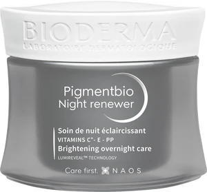 BIODERMA Pigmentbio Nočný gél-krém na pigmentové škvrny a vrásky 50 ml